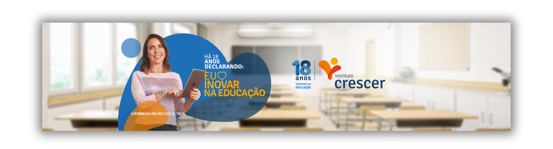Banner do site Instituto Crescer